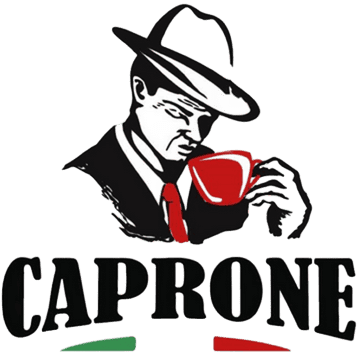 Logo de Café Caprone, el café insignia de Leone